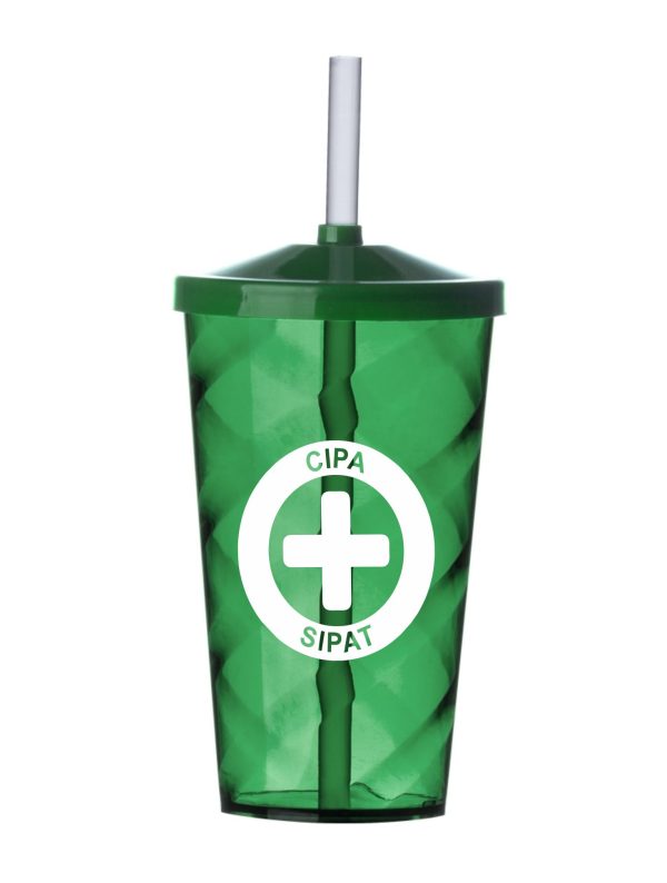 Copo Canudo Personalizado SIPAT SIP009